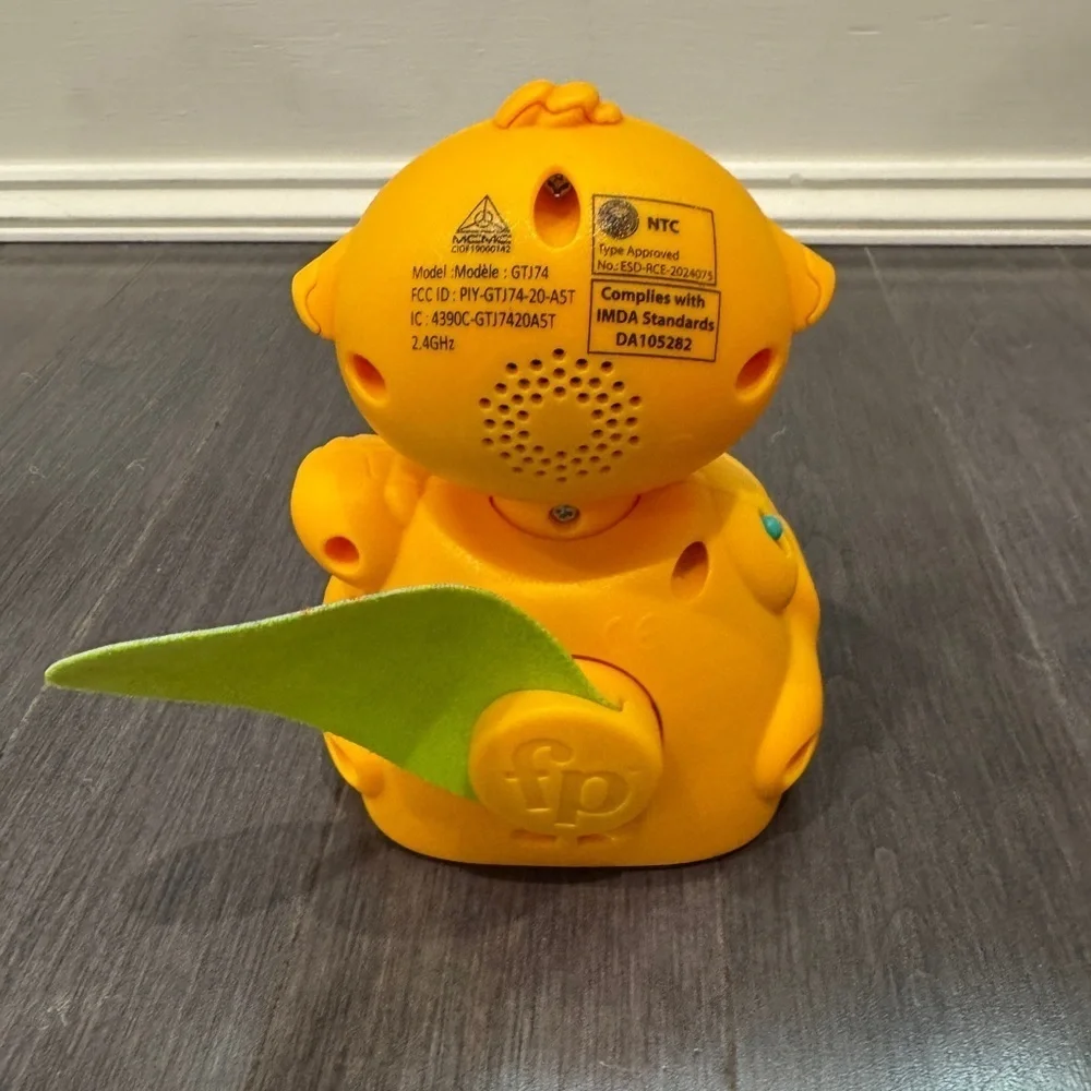 Fisher-Price Linkimals Beaver Orange Interactive Electronic Learning Animal Toy